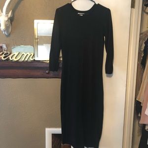 Long knit dress